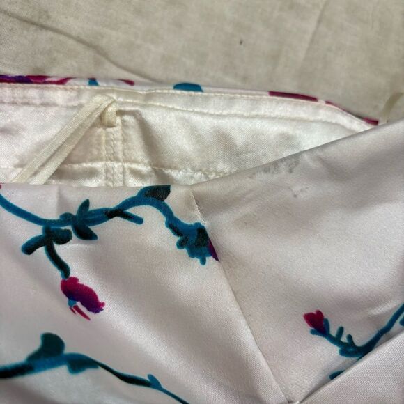 Cache Brand Strapless Satin Floral‎ Mermaid Gown Size 2 - Picture 15 of 16